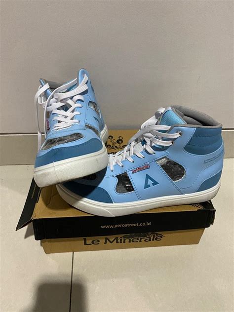 Aero Street X Le Minerale Fesyen Pria Sepatu Sneakers Di Carousell