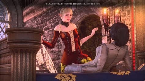 Dragon Age Sera Romance Scene PS4 YouTube