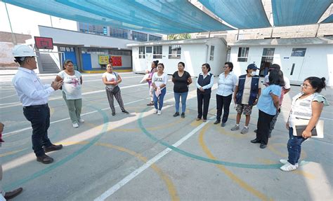 En Ate Entregamos Aulas Rehabilitadas Para Estudiantes De La Ie