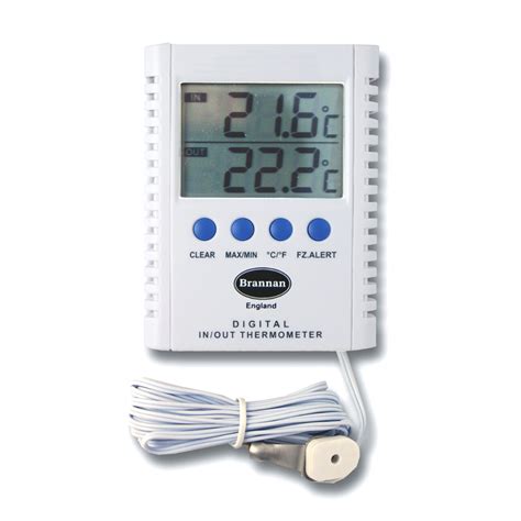 Max Min Indoor Outdoor Thermometer Brannan