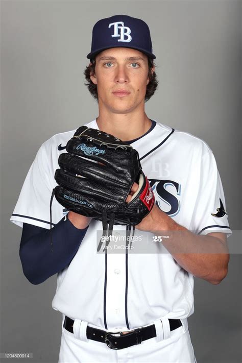 Tyler Glasnow Of The Tampa Bay Rays Poses During Photo Day On Monday