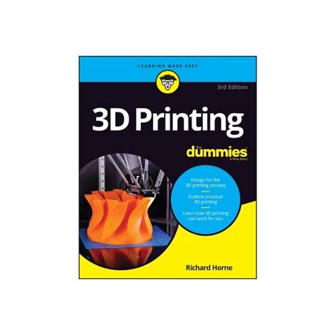 3d Printing For Dummies By Richard Horne Paper Plus