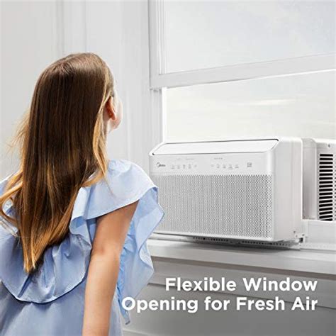 Midea U Inverter Window Air Conditioner Btu U Shaped Ac With Open