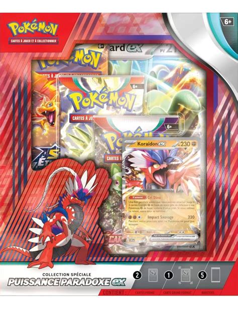 Special Collection Power Paradox Ex Koraidon Miraidon Pokemon Tcg