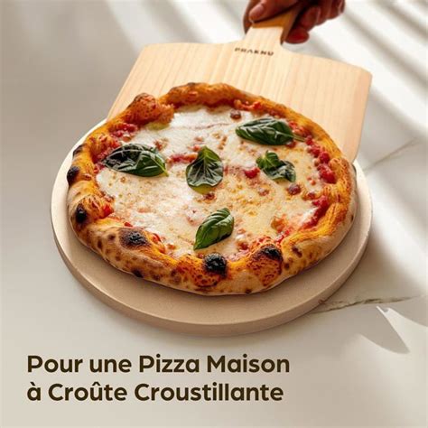 Pierre A Pizza Pour Four Avec Pelle Pizza En Bois Pierre Pizza