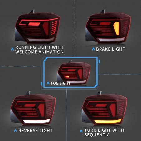 Kit Feux Arri Re Vw Polo Mk Aw Bz Avec Clignotants