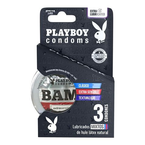 Condones Playboy Classic Texturizados Extra Sensibles Pzas Walmart