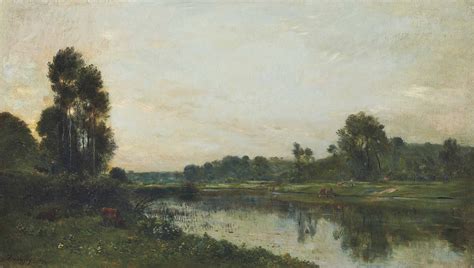 Charles Fran Ois Daubigny French Les Bords De L Oise