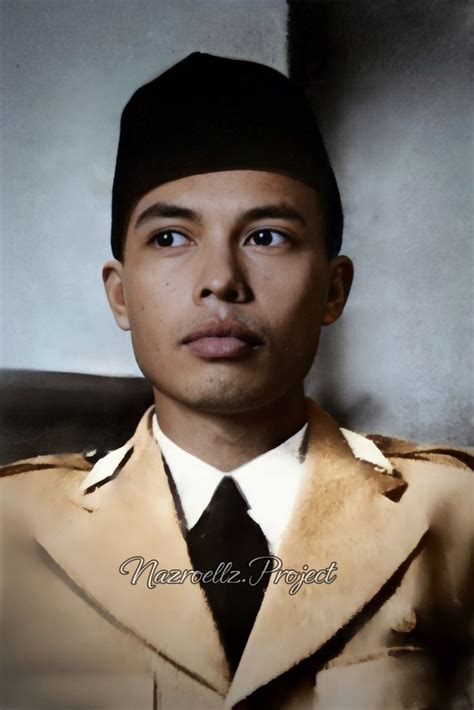 Jendral Sudirman Gambar Wajah Tokoh Sejarah Ilustrasi Orang