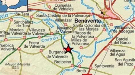 Un Terremoto De Magnitud Se Deja Notar En Burganes De Valverde