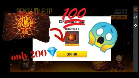 Free Fire Ne Event Penta O Flip Gloo Wall Skin Volcanic Fury How