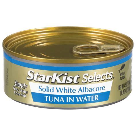 Starkist Selects Solid White Albacore Tuna In Water Shop Seafood At H E B