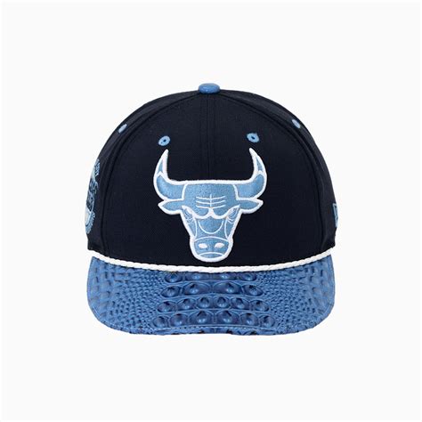 Breyers Buck 50 Chicago Bulls Hat With Leather Visor