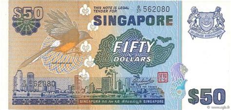 Billete 50 Dollars Singapur Foronum