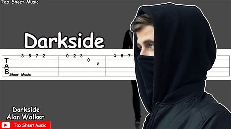 Alan Walker Darkside Guitar Tutorial Youtube