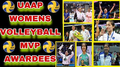 Uaap Womens Volleyball Mvps Season 70 81 Youtube