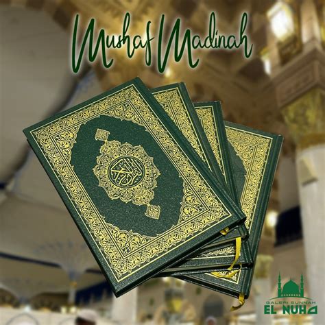 Al Quran Mushaf Madinah Original Imported Pelbagai Warna Dan Saiz