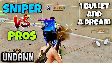 Sniper Vs Pros Undawn Pvp Gameplay Mic Comms Youtube