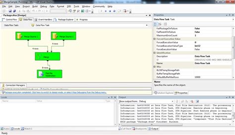 Sql Server Integration Services Ssis Merge Transformation In Ssis