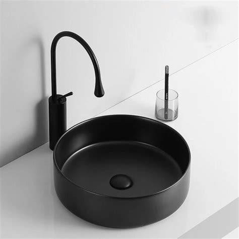 Jual Wastafel Cuci Tangan Classica Italiano Keramik Art Basin Hitam