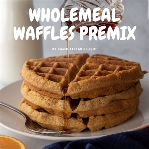 [premium And Waffle Wholemeal] Tepung Waffle Crispy Wholemeal Premix Premium Waffle Flour Mix