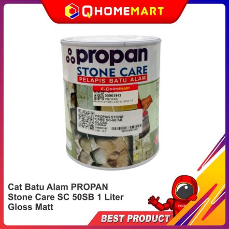 Jual Cat Batu Alam PROPAN Stone Care SC 50SB 1 Liter Gloss Matt