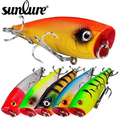 Sunlure Se Uelos De Pesca De Piezas Cebo Flotante De Cm G