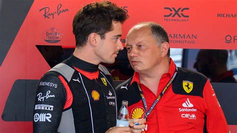 Formel 1 Ferrari Teamchef Frederic Vasseur Entschuldigt Sich Bei Leclerc Formel 1 News Sky