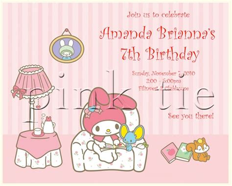 Hello Kitty Birthday Party, 10th Birthday, Pochacco, Gudetama, Chums ...