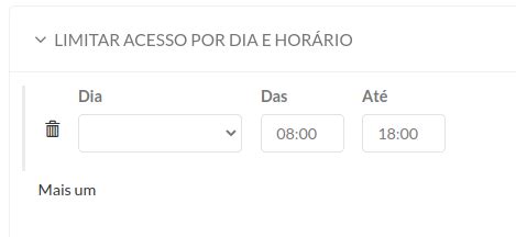 Como Limitar O Acesso De Usu Rios Por Hor Rio E Ip Superl Gica