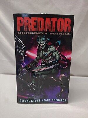 NECA Deluxe Stone Heart Predator 10 In Action Figure 51589 Concrete