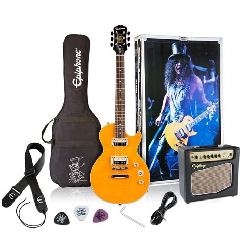 Kit Combo Slash Guitarra El Ctrica Les Paul Epiphone Eqmusic