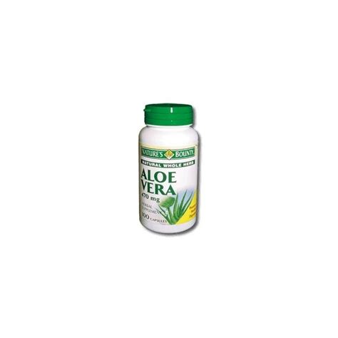 Aloe Vera 470 Mg X 100 Capsule Natures Bounty Walmark