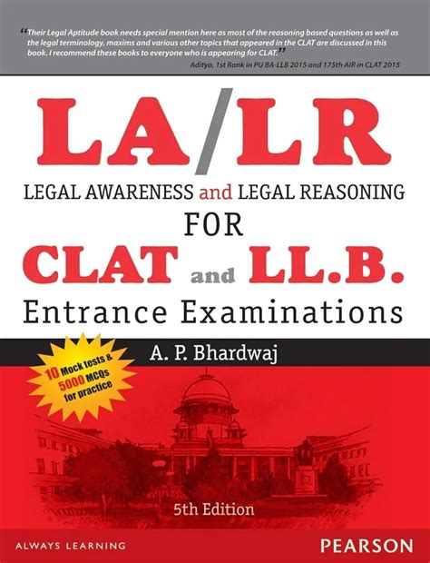 Top Recommended Books For Clat Preparation 2024 Updf