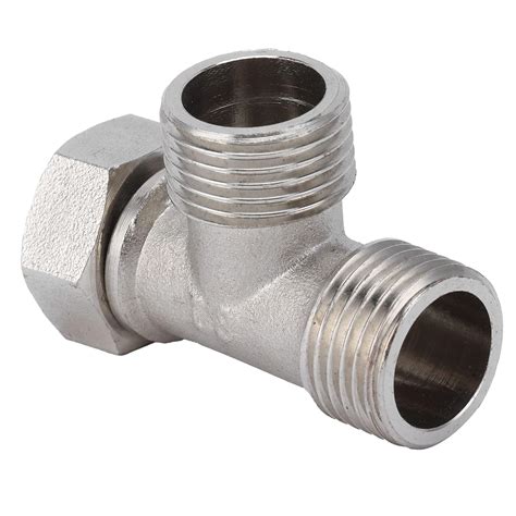 Tee Connector G1 2 Male Female Thread Tee Connector Stainless Steel