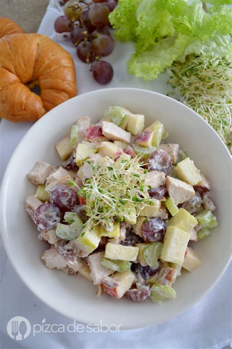 Actualizar 69 Imagen Ensalada De Pollo Con Manzana Y Uvas Abzlocal Mx