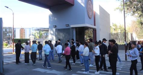 Examen Ordinario II Fase UNSA conoces en qué turno te toca rendir