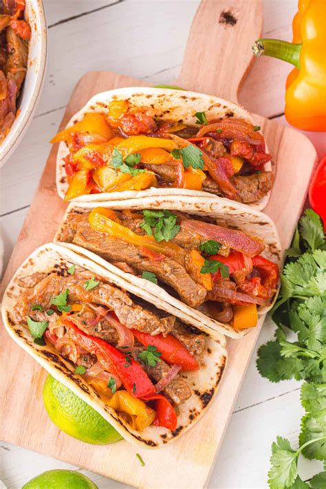 Instant Pot Beef Fajitas Foxes Love Lemons