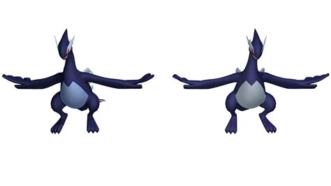 Mmd Dl Pokemon 3dsswitch Shadow Lugia Xd001 By Lilothestitch On Deviantart