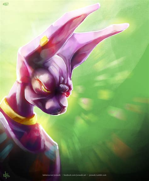 God Of Destruction Beerus By Jonas Dc On Deviantart