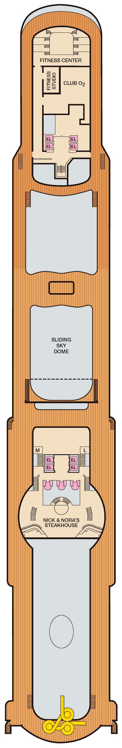 Carnival Miracle Deck Plans