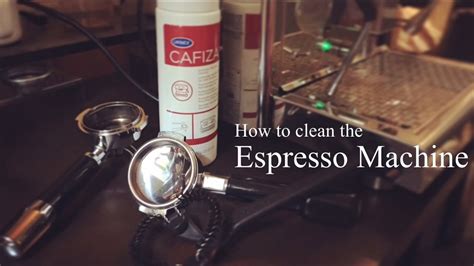 How To Clean The Espresso Machine☕︎エスプレッソマシンの清掃方法！ Youtube