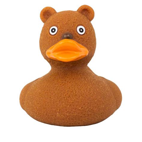 Teddy Rubber Duck