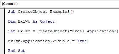 CreateObject In VBA How To Use CreateObject Function In VBA