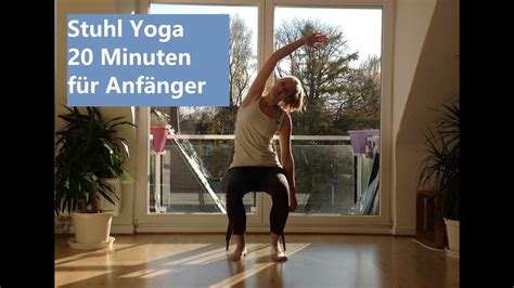 Yoga Auf Dem Stuhl Für Anfänger Und Senioren Youtube