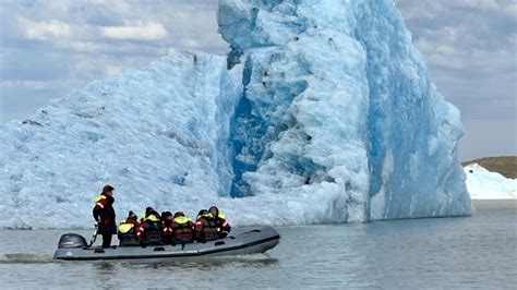 Ice lagoons in Iceland Zodiac Boat Tours Fjallsárlón Iceberg Lagoon