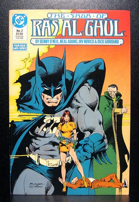 COMICS DC Batman The Saga Of Ra S Al Ghul 2 1988 Neal Adams Art