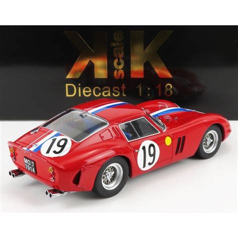 Ferrari 250 GTO Coupe ch 3705gt 19 2ème 24 Heures du Mans 1962 KK Scale