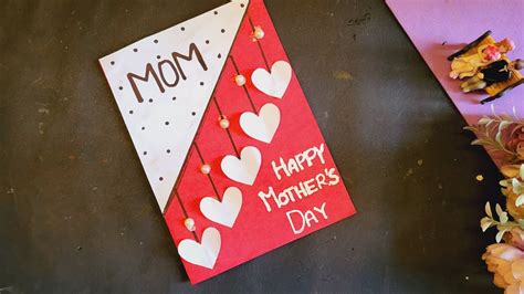 Easy Mothers Day Card • Mothers Day Greeting Card Idea•how To Make Mothers Day Card Mom Loves