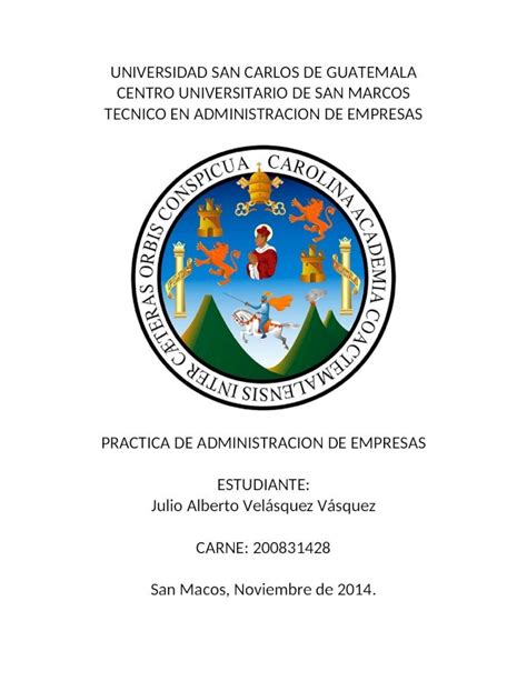 Docx Caratula Julio Universidad San Carlos De Guatemala Dokumen Tips